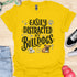 Easily distracted by bulldogs - V3 - Creative Vintage T-Shirt